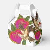 japanisches Druckdesign - Kimono-Muster Geschenkschachtel (Rückseite)