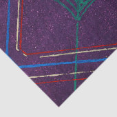 JAPANISCHES DRUCKPAPIER FÜR LILA GEWEBE SEIDENPAPIER (Ausschnitt)