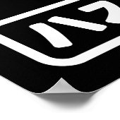 Japanisches Ehemann ハ ド Hazubando Nihongo Sprache  Poster (Ecke)