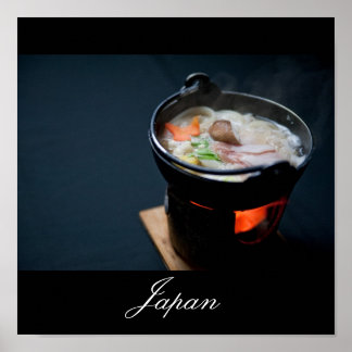 Japanisches Essen, Bilder aus Japan Poster