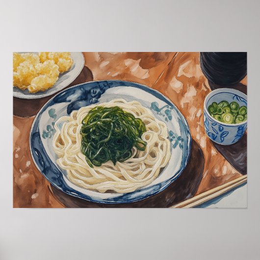 Japanisches Essen Poster (Vorne)
