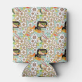 Japanisches Essen: Sushi Muster 4 Dosenkühler (Rückseite)