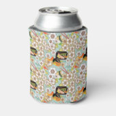 Japanisches Essen: Sushi Muster 4 Dosenkühler (Kanne Rückseite)