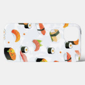 Japanisches Essen: Sushi Muster Case-Mate iPhone Hülle (Rückseite (Horizontal))