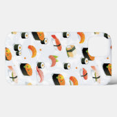 Japanisches Essen:Sushi-Muster Case-Mate iPhone Hülle (Rückseite (Horizontal))