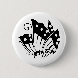 Japanisches Familienwappen KAMON Symbol Button