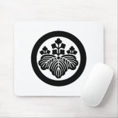 Japanisches Familienwappen KAMON Symbol Mousepad (Mit Mouse)