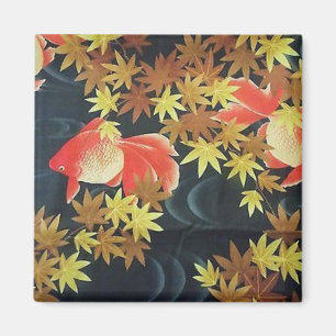 japanisches Fischdesign Magnet