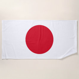 Japanisches Flag Beach Handtuch