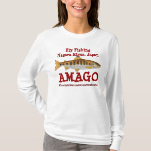 Japanisches Fliegen-Fischen Amago T-Shirt