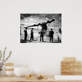 Japanisches Flugzeug Poster (Küche)