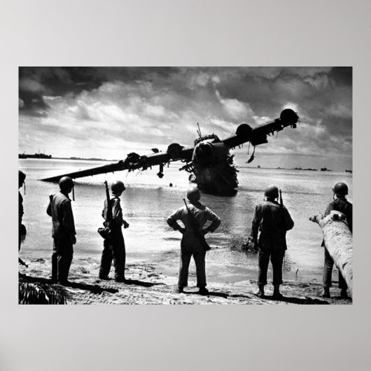 Japanisches Flugzeug Poster (Vorne)