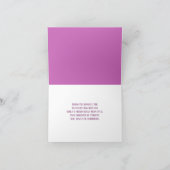 Japanisches Foliage Beileid Vielen Dank Dankeskarte (Innenseite)