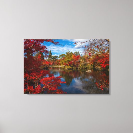 japanisches Foliage Leinwanddruck (Vorderseite)