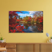 japanisches Foliage Leinwanddruck (Insitu (Wohnzimmer))