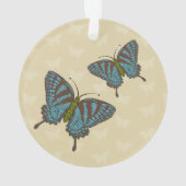 Japanisches Frack Acrylschmuck Ornament (Rückseite)