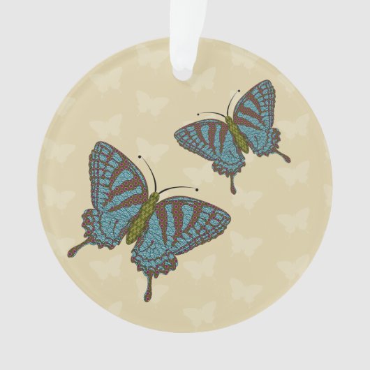 Japanisches Frack Acrylschmuck Ornament (Vorderseite)