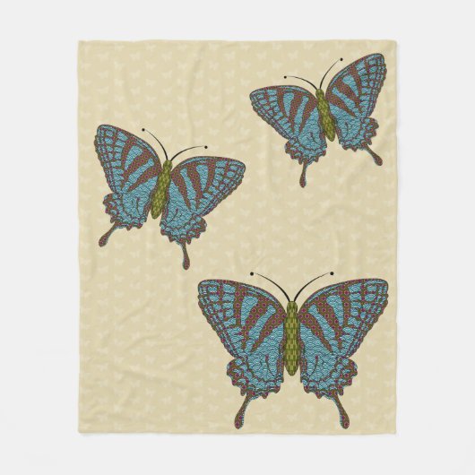Japanisches Frack Fleece Blanket (Vorderseite)