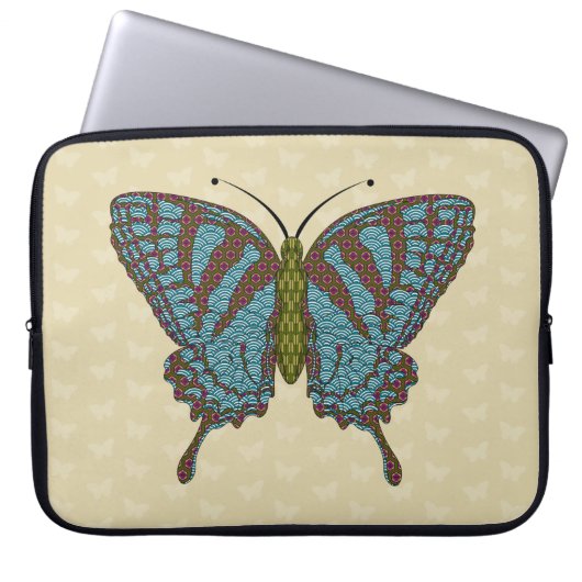 Japanisches Frack Laptop Sleeve (Vorderseite)