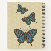 Japanisches Frack SpiralNotebook Notizblock (Rückseite)
