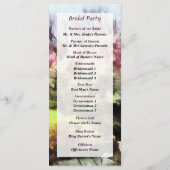 Japanisches Frühjahrsprogramm Programm (Rückseite)