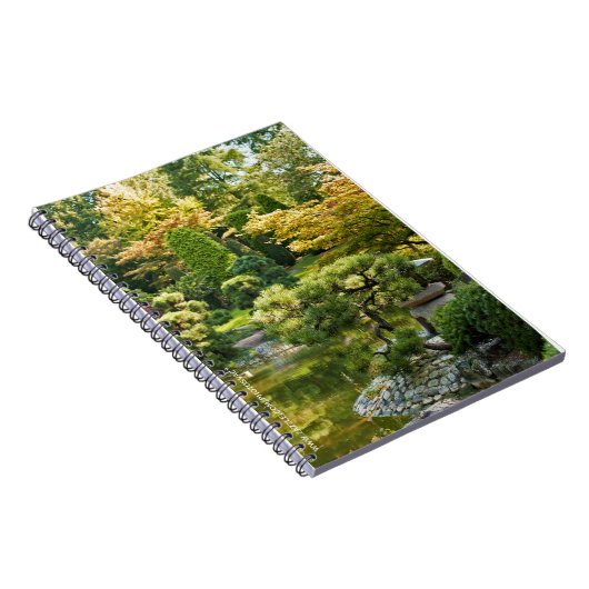 Japanisches GartenNotebook Notizblock (Rechte Seite)