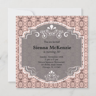 Japanisches Geburtstagsthema Einladung