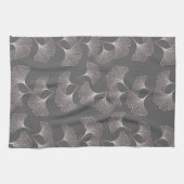 Japanisches Ginkgoblatt-Muster Geschirrtuch (Horizontal)