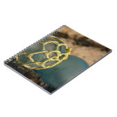 Japanisches Glasfischen Floß Notizblock (Linke Seite)