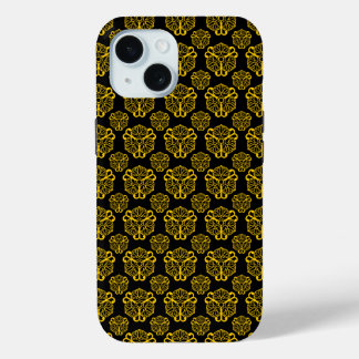 Japanisches Gold- und Schwarz-Muster Case-Mate iPhone Hülle