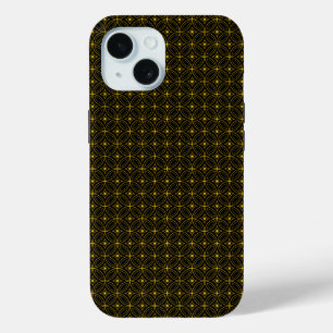 Japanisches Gold- und Schwarz-Muster Case-Mate iPhone Hülle