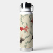 Japanisches Goldfischmuster Trinkflasche (Hinten)