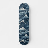 Japanisches Großwellenmuster  Skateboard (Vorne)