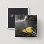 Japanisches GummiDuckies Button (Vorne & Hinten)