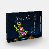 Japanisches Haiku Fotoblock (Links)