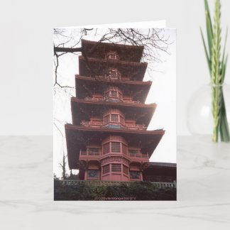 Japanisches Haus Karte