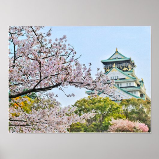 Japanisches Haus Poster (Vorne)