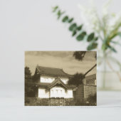 Japanisches Haus Postkarte (Stehend Vorderseite)