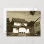 Japanisches Haus Postkarte (Vorne/Hinten)
