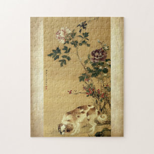JAPANISCHES HUNDEKUNST-Puzzle Puzzle