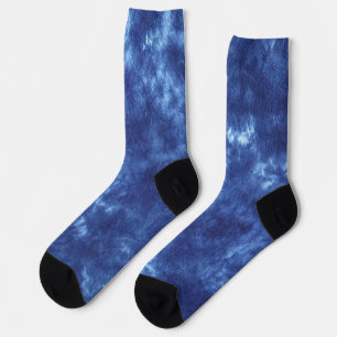Japanisches Indigoblau Socken