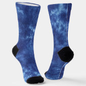 Japanisches Indigoblau Socken (Gewinkelt)