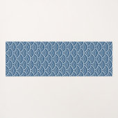 Japanisches Indigomuster Yogamatte (Rückseite (Horizontal))
