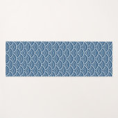 Japanisches Indigomuster Yogamatte (Vorderseite (Horizontal))