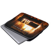 japanisches inspirierendes Sprichwort "Kindness" Laptopschutzhülle (Vorne Knopf)