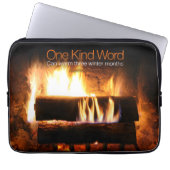 japanisches inspirierendes Sprichwort "Kindness" Laptopschutzhülle (Vorderseite)