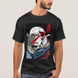 Japanisches Kaiju-Monster gegen Laser-Katzenauge G T-Shirt