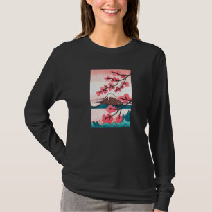 Japanisches Kanji Cherry Blossom Tokio Japan Natur T-Shirt