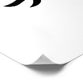 Japanisches Kanji für Beauty - Bi Poster (Ecke)