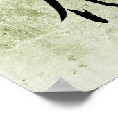 Japanisches Kanji für den Wandel - Henka Poster (Ecke)
